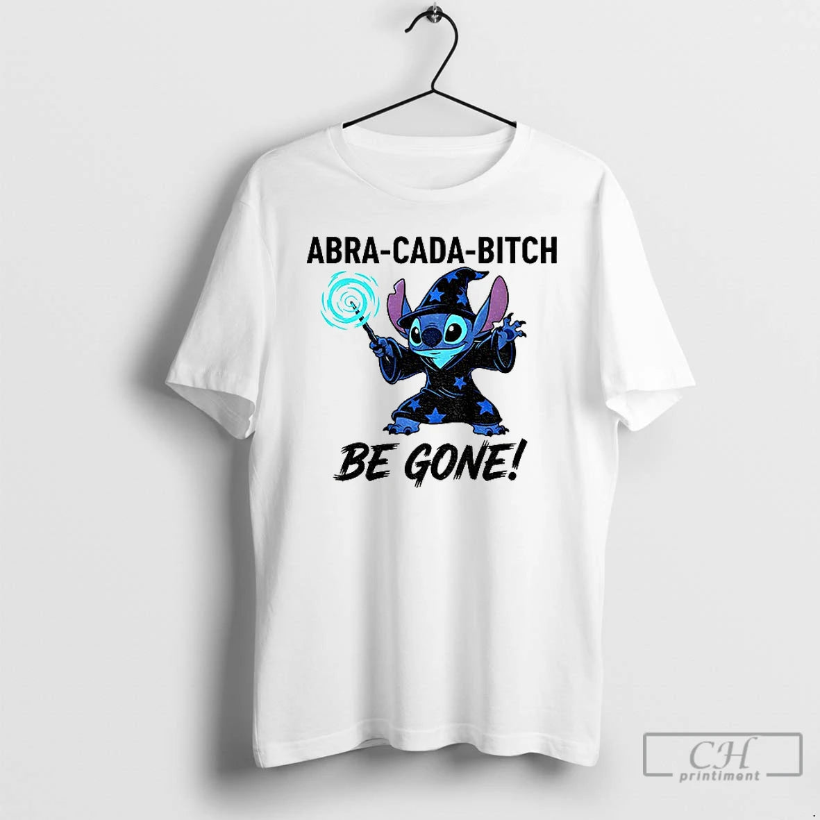 Stitch Witch Abra Cada Bitch Be Gone Halloween T-Shirts, Hoodie, Sweatshirt