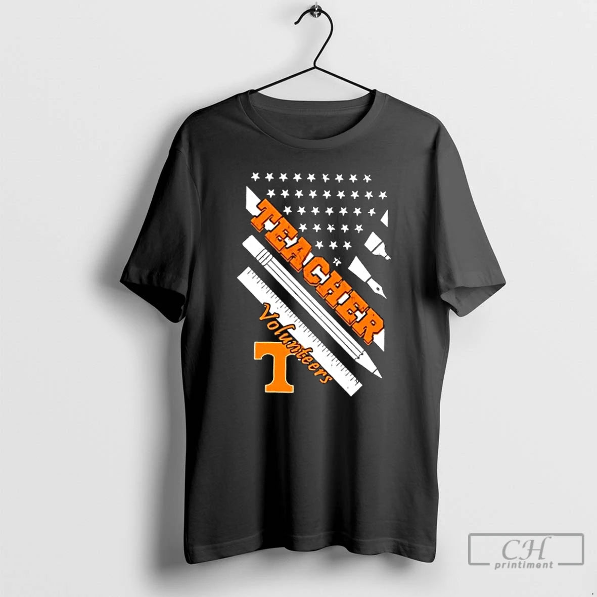Tennessee Volunteers X Teacher American Flag T-Shirts, Hoodie, Sweatshirt