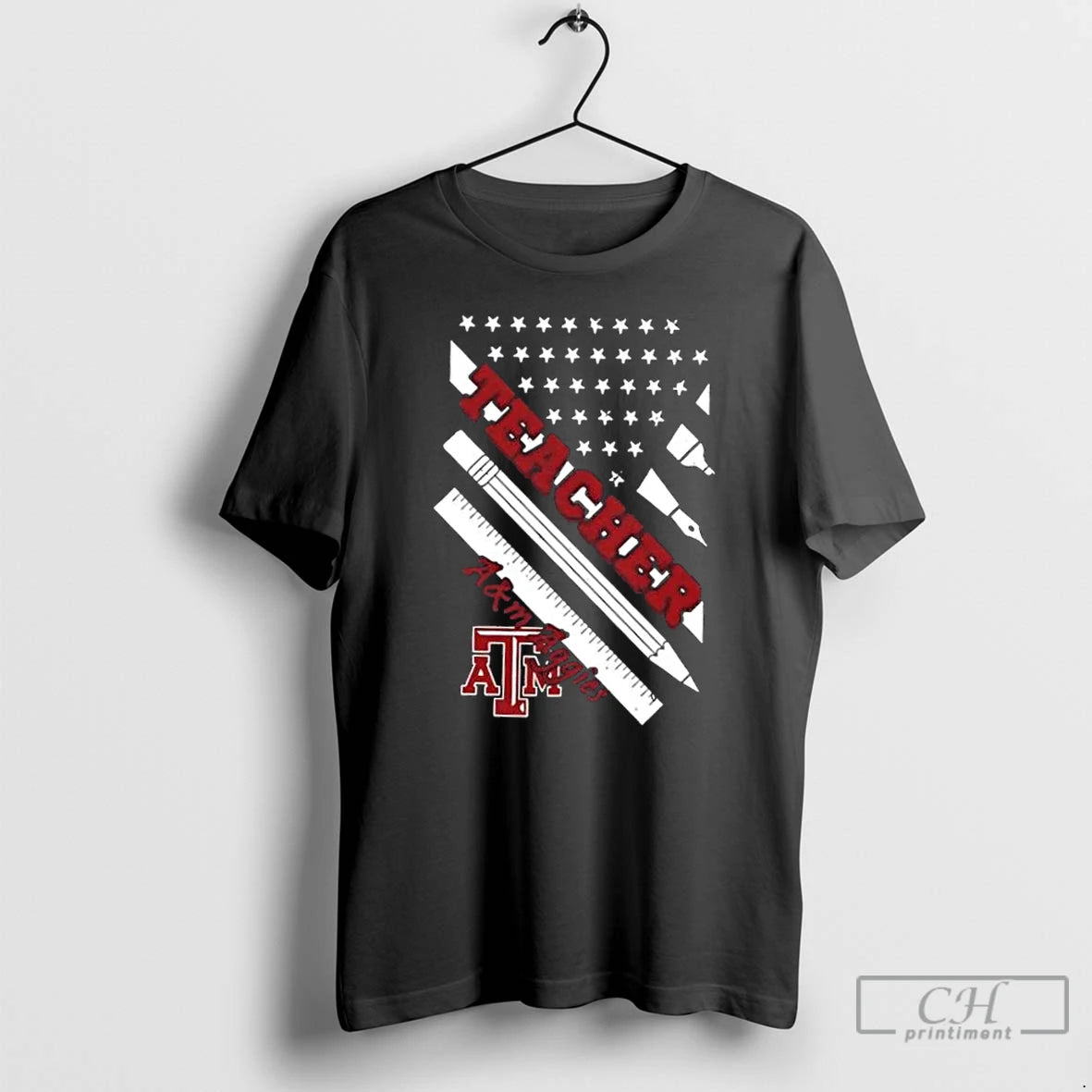 Texas Am Aggies X Teacher American Flag T-Shirts, Hoodie, Sweatshirt