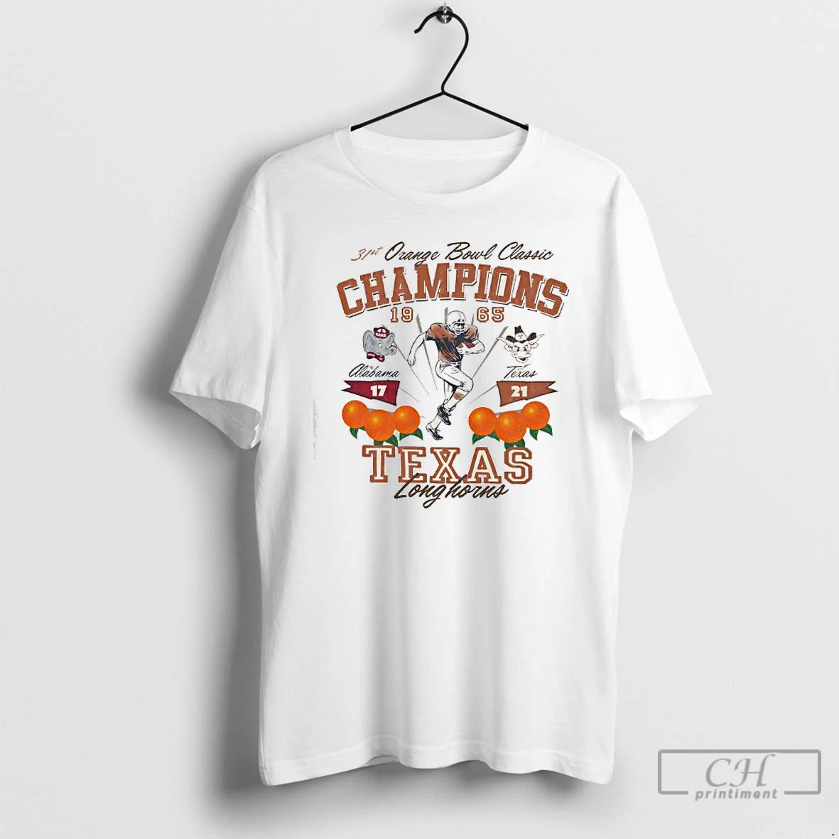 Texas Longhorns Orange Bowl Classic Champions 1965 T-Shirts, Hoodie, Sweatshirt
