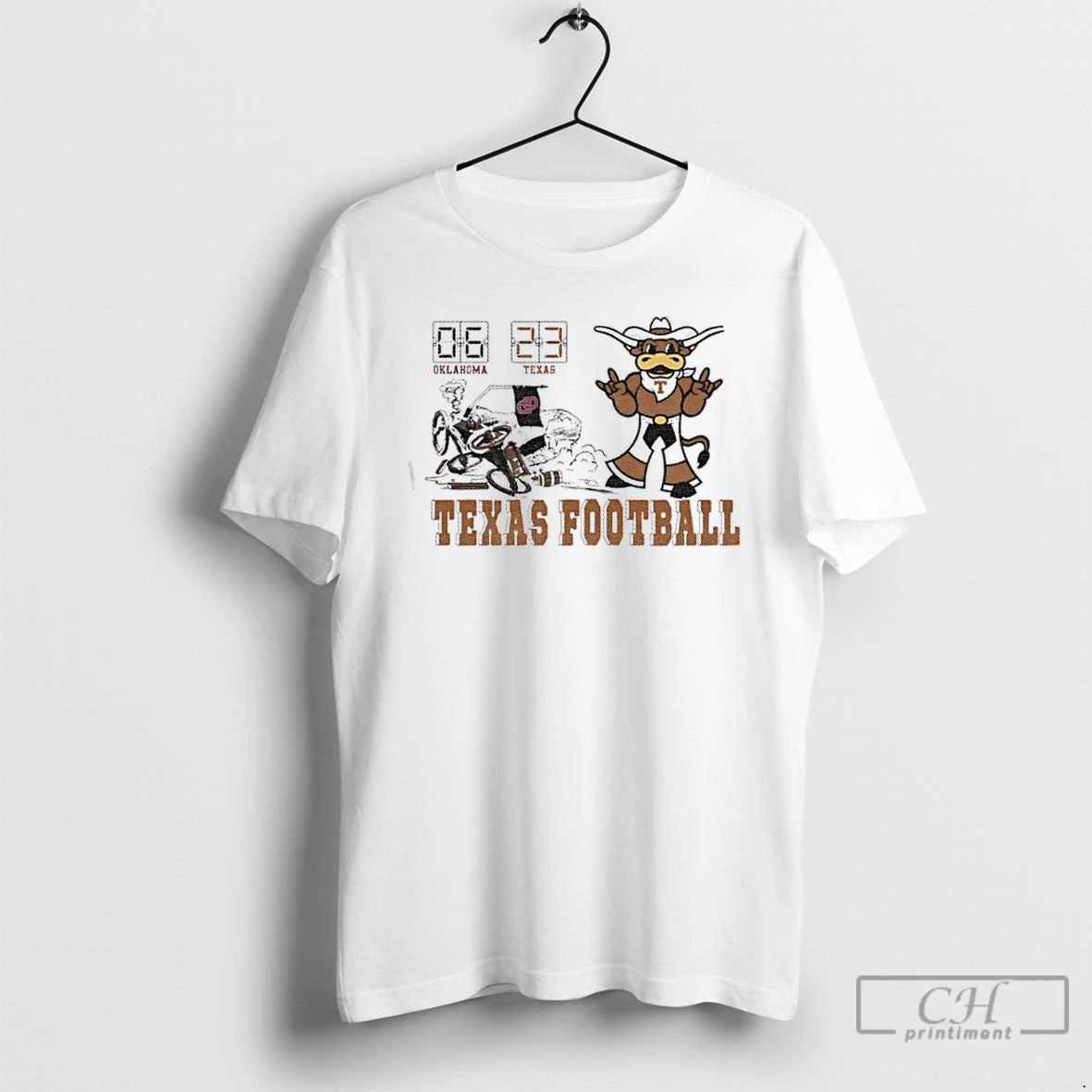 Premium Texas Longhorns Beat Oklahoma Sooners 23 06 In Red River Rivalry 2025 T Shirts Hoodie, Sweatshirt | TeeSparky.com