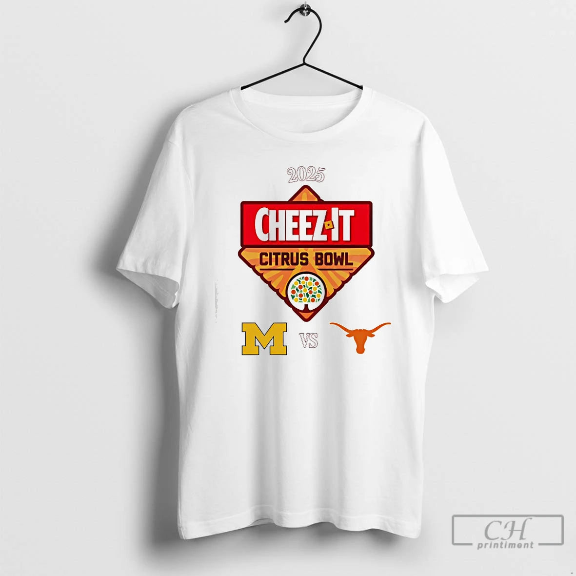 Texas Longhorns Vs Michigan Wolverines 2025 Cheez Citrus Bowl T-Shirts, Hoodie, Sweatshirt