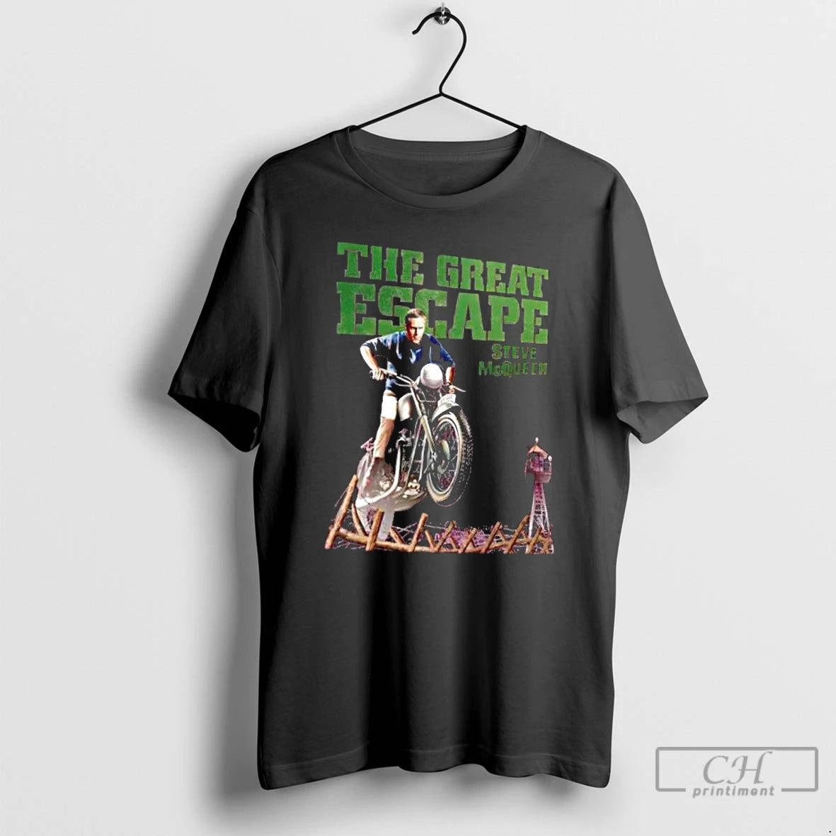 Great Escape Steve Mcqueen Motorcycle T-Shirts, Hoodie, Sweatshirt