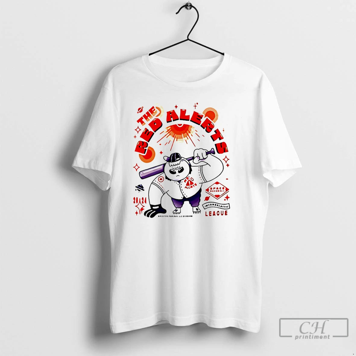 Premium The Red Alerts Baseball T-Shirts, Hoodie, Sweatshirt | TeeSparky.com