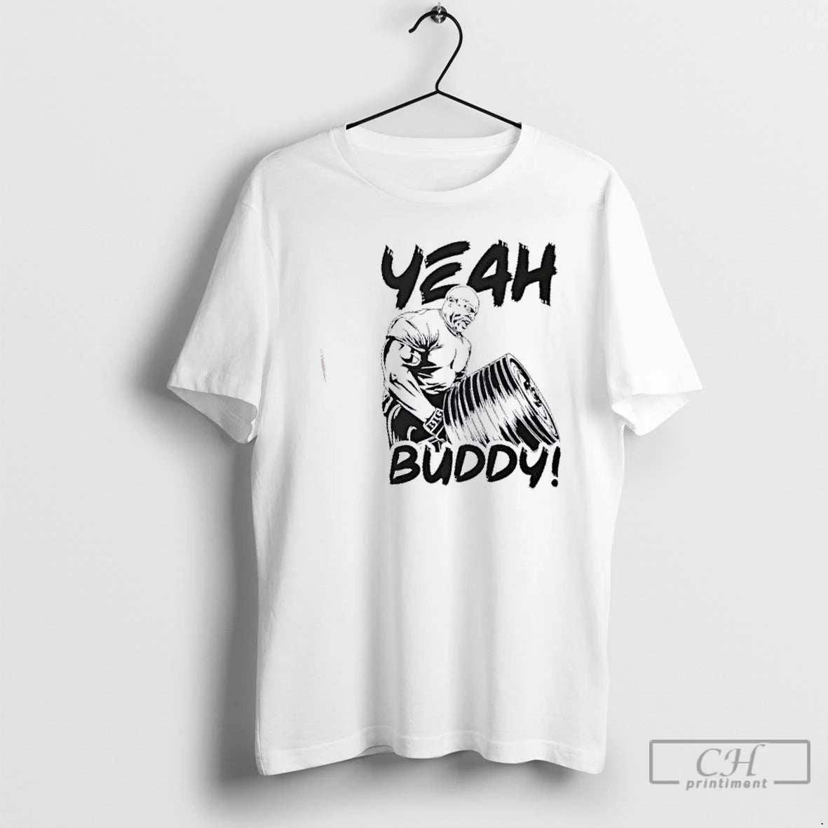 Premium Yeah Buddy Gym Meme Workout Motivation T-Shirts, Hoodie, Sweatshirt | TeeSparky.com