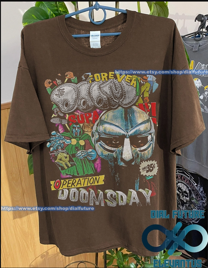 Wholesale Vintage MF Doom Hip Hop Shirt, 90s Rap Sweatshirt Gift
