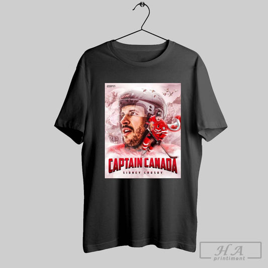 Sidney Crosby Captain Canada And Team Canada Are On Top Of The World Poster T Shirt