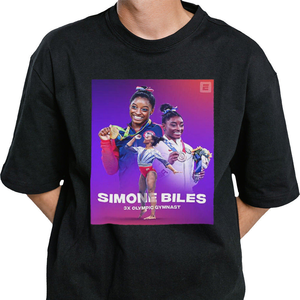 Simone Biles Qualifies For Paris She Posted The Top Score At The USAG Trials 2024 3x Olympic Gymnast T-Shirt