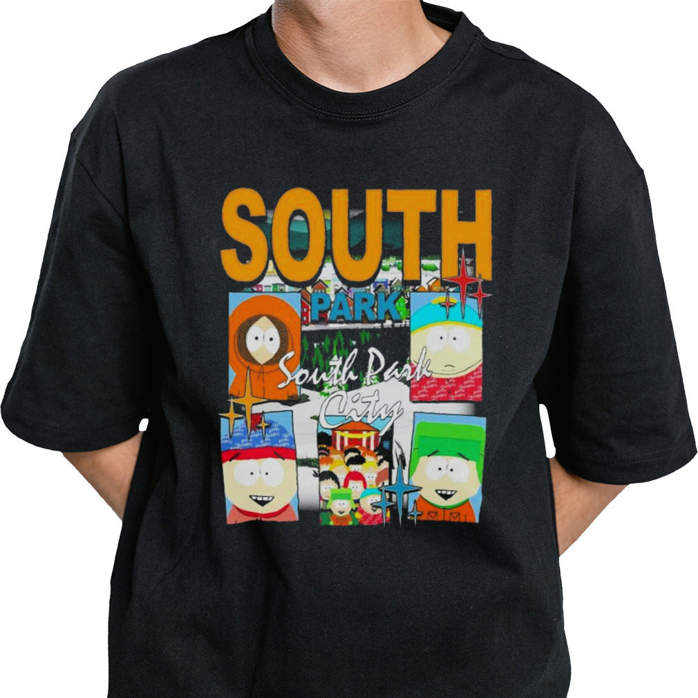 South Park South Park City Graphic T-shirt
