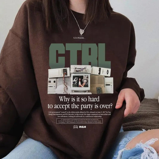 Sza Ctrl Album Tee Shirt, Sza Good Days Graphic T-Shirt, Sza Tour Tee Shirt, Vintage Sza Album Inspired Sweater, Sza Concert T-Shirt, Sza Hip Hop Tee, SZA Ctrl T-Shirt, Good Days Graphic Sweater, Best Gift For Sza Fans