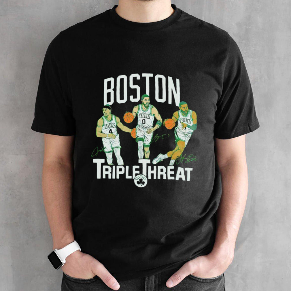 Tatum Brown Celtics Triple Threat Holiday shirt