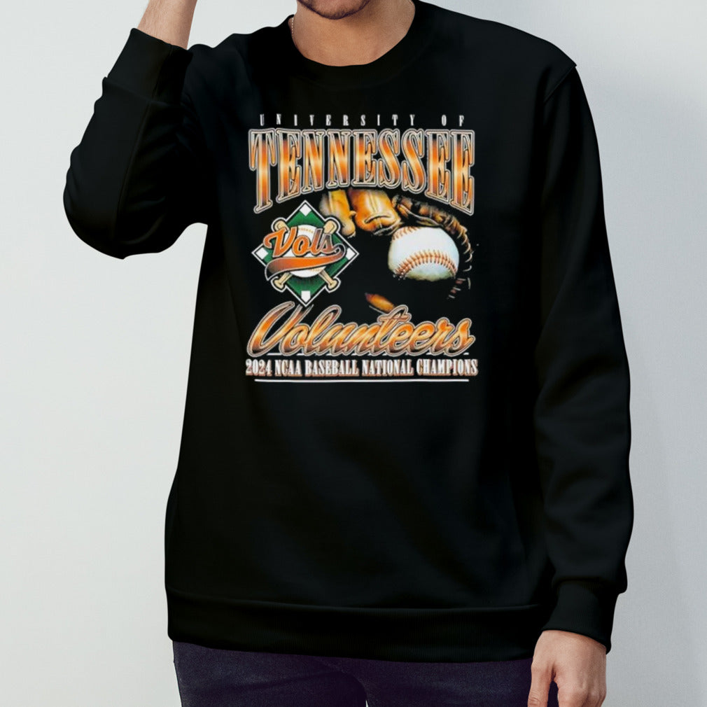 Tennessee Volunteers 2024 NCAA Baseball National Champions Graphic Tee Shirt