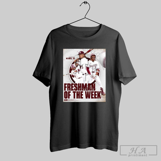 Texas Am Aggies Baseball Terrence Kiel Ii Freshman Of The Man Big Weekend From The Rook Leads To Weekly Poster T Shirt