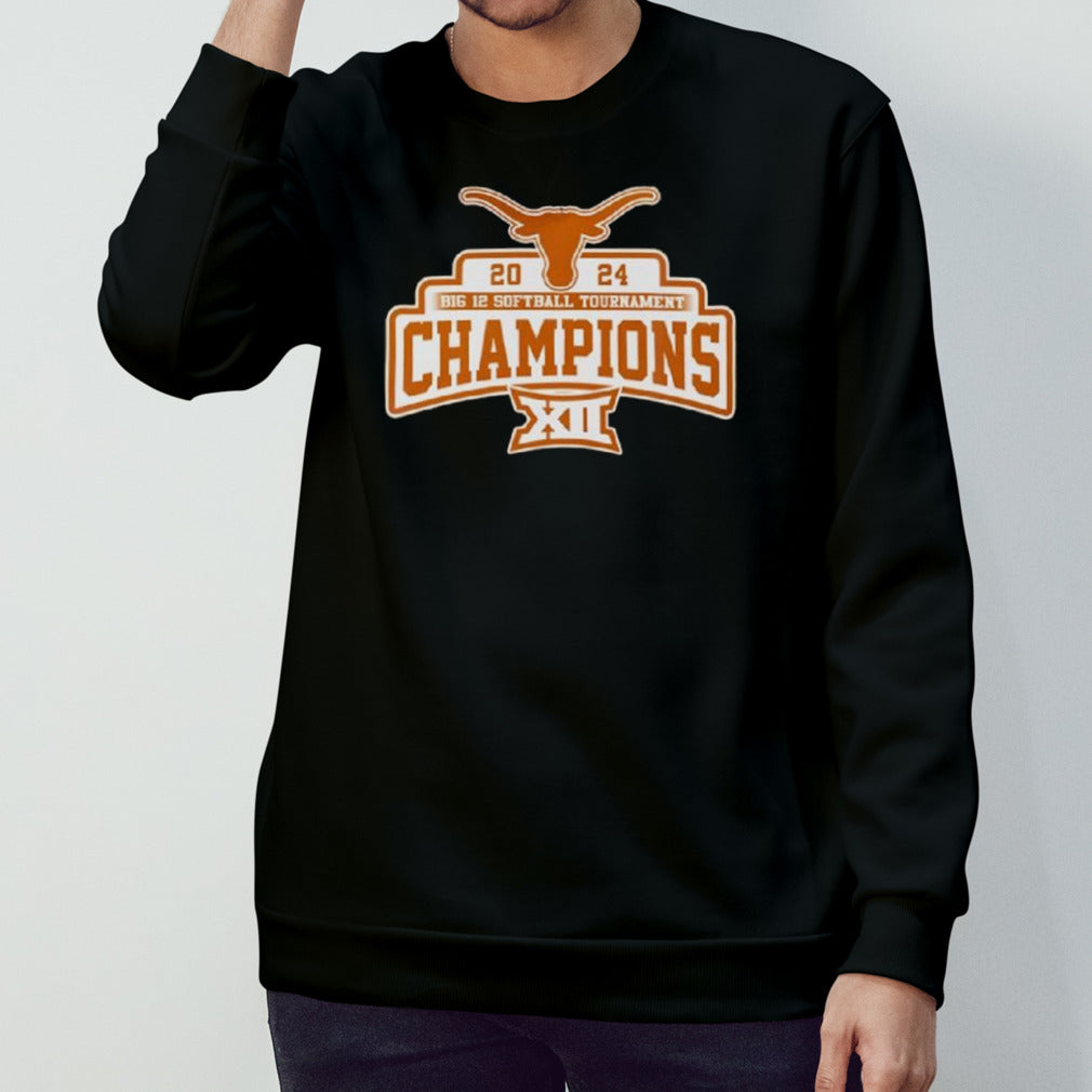 Texas Longhorns Champions 2024 Big 12 Softball Tournament shirt