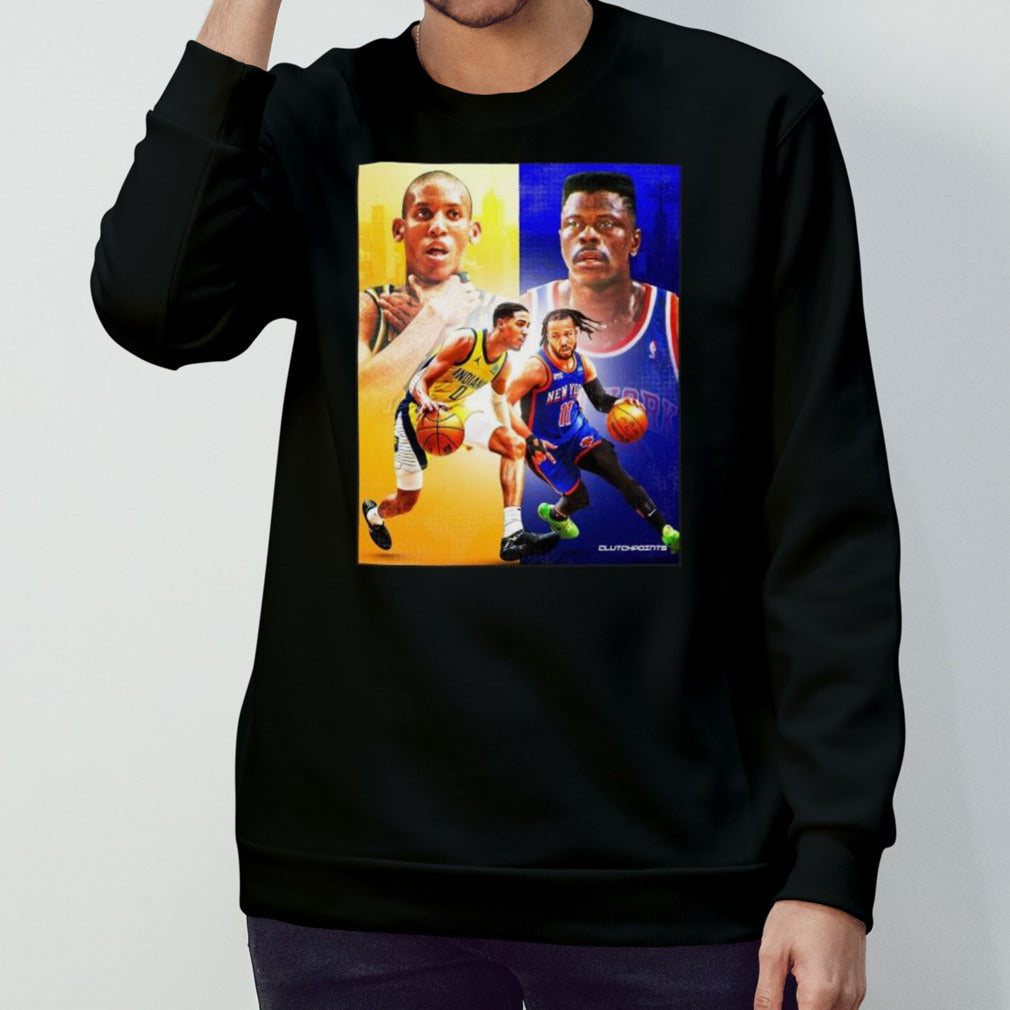 The 90s All Over Again Tyrese Haliburton Indiana Pacers And Jalen Brunson New York Knicks NBA Unisex T-Shirt