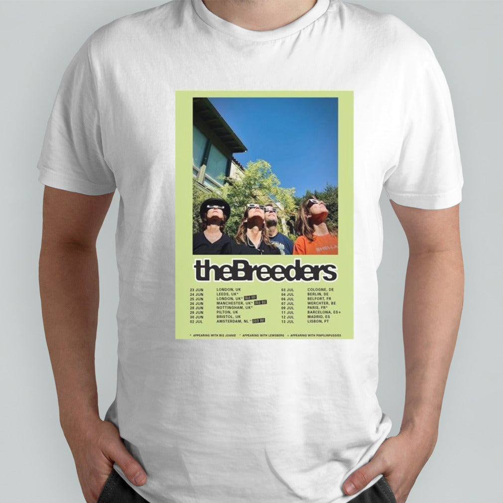 The Breeders European Tour 2024 Shirt