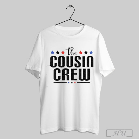 The Cousin Crew 4th Of July Patriotic American Flag T Shirt Sweatshirt