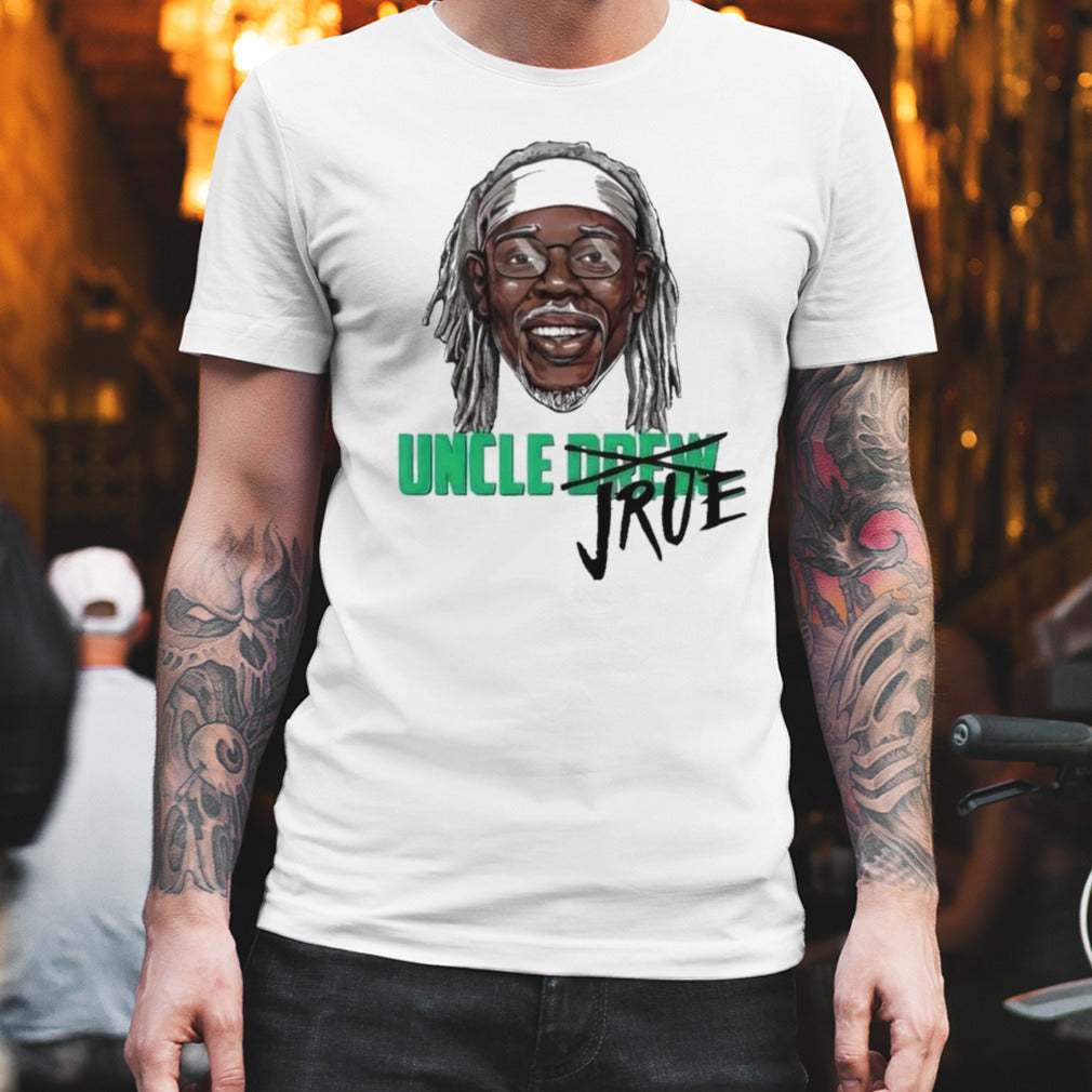 The Real Uncle Jrue Holiday Big Head Boston Celtics Basketball T-shirt