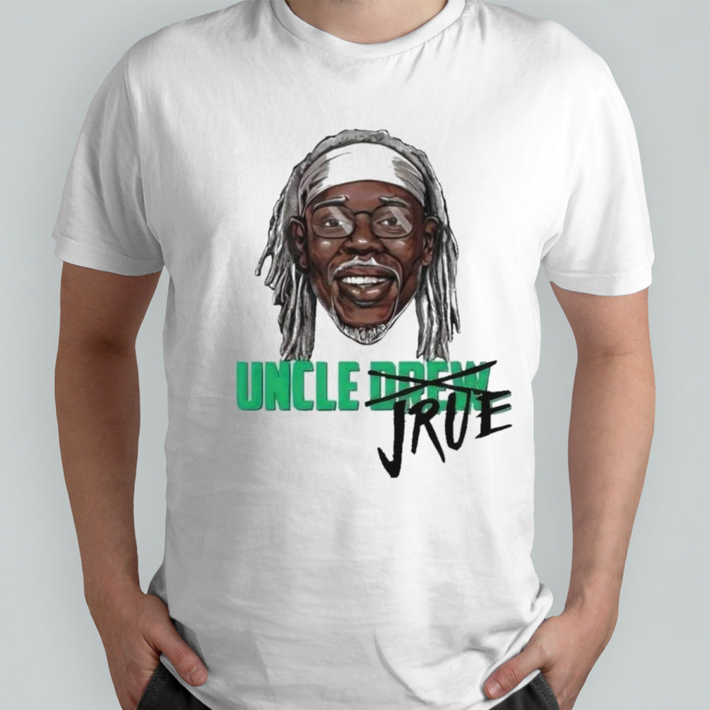 The Real Uncle Jrue Holiday Big Head Boston Celtics Basketball T-shirt