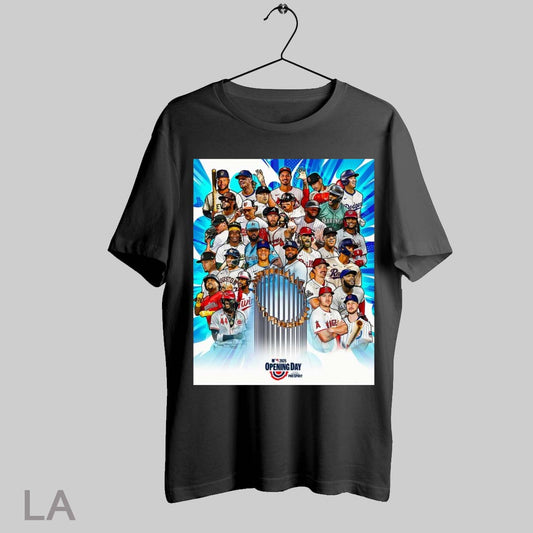 Top Congratulations Mlb 2025 Today Is Opening Day All Teams Artwork Poster T Shirt Sweatshirt Hoodie Shirt