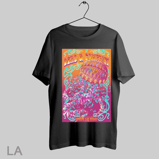 Top Dead And Company Event Poster At Sphere In Las Vegas On March 27th 28th 29th 2025 The Artwork By Ben Kwok T Shirt Sweatshirt Hoodie Shirt