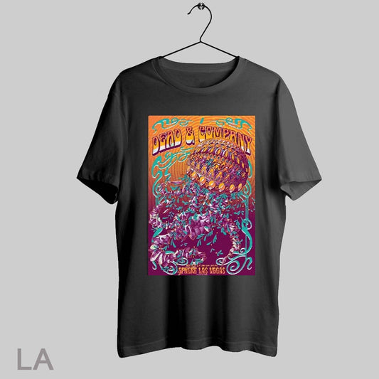 Top Dead And Company Music Poster On March 27 28 29 Weekend Two Of Dead Forever 2025 At Las Vegas In Sphere Unisex T Shirt Sweatshirt Hoodie Shirt