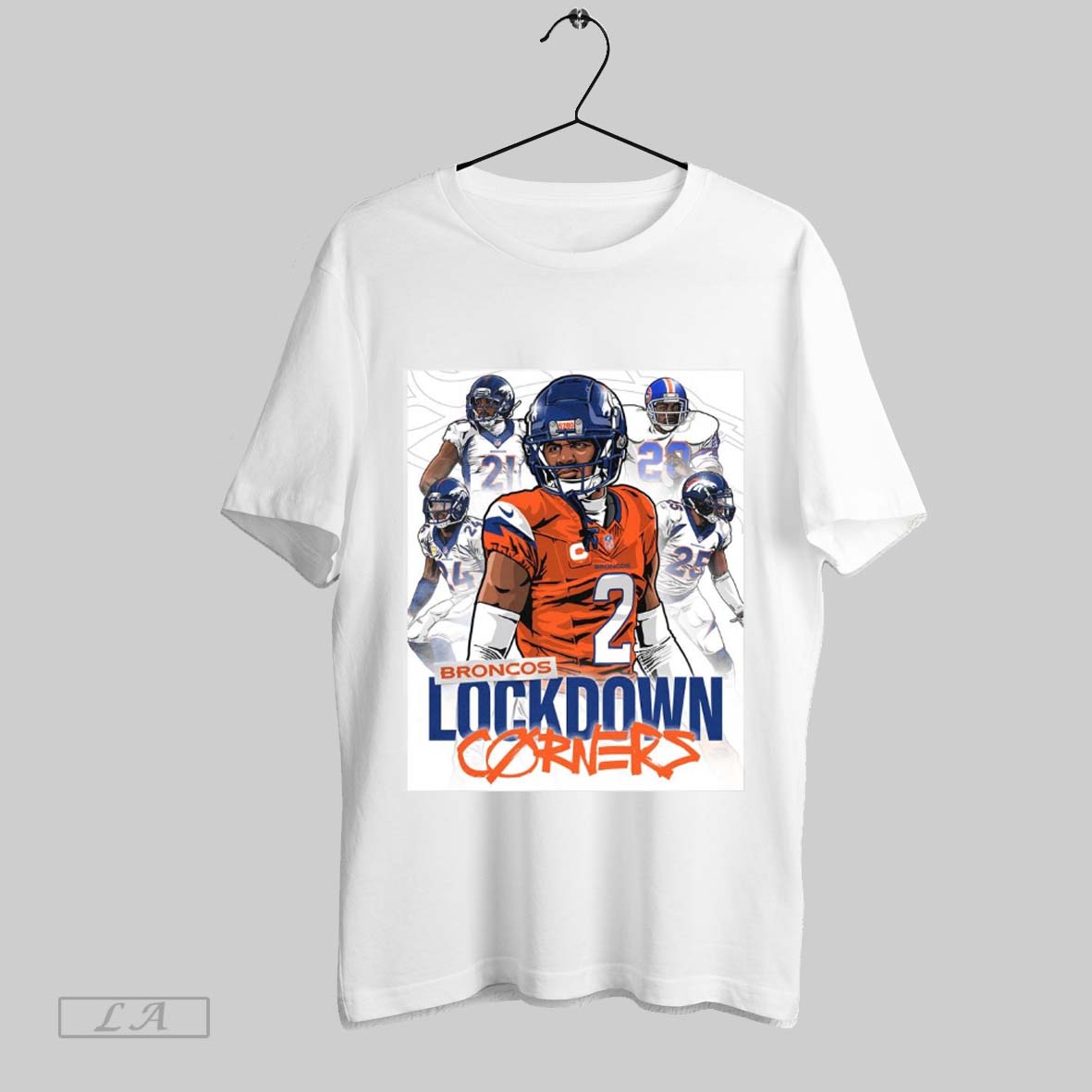 Top Denver Broncos Lockdown Corners Hes Like All Of Us In One Poster Sweatshirt T Shirt
