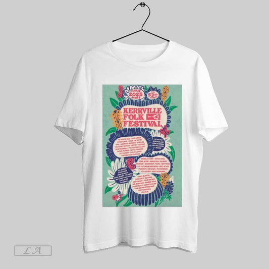 Top Kerrville Folk Festival On May 22 2025 In Kerrville Tx Poster T Shirt
