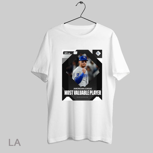 Top Mlb Bobby Witt Jr Kansas City Royals American League Most Valuable Player 2025 Poster T Shirt Sweatshirt Hoodie Shirt