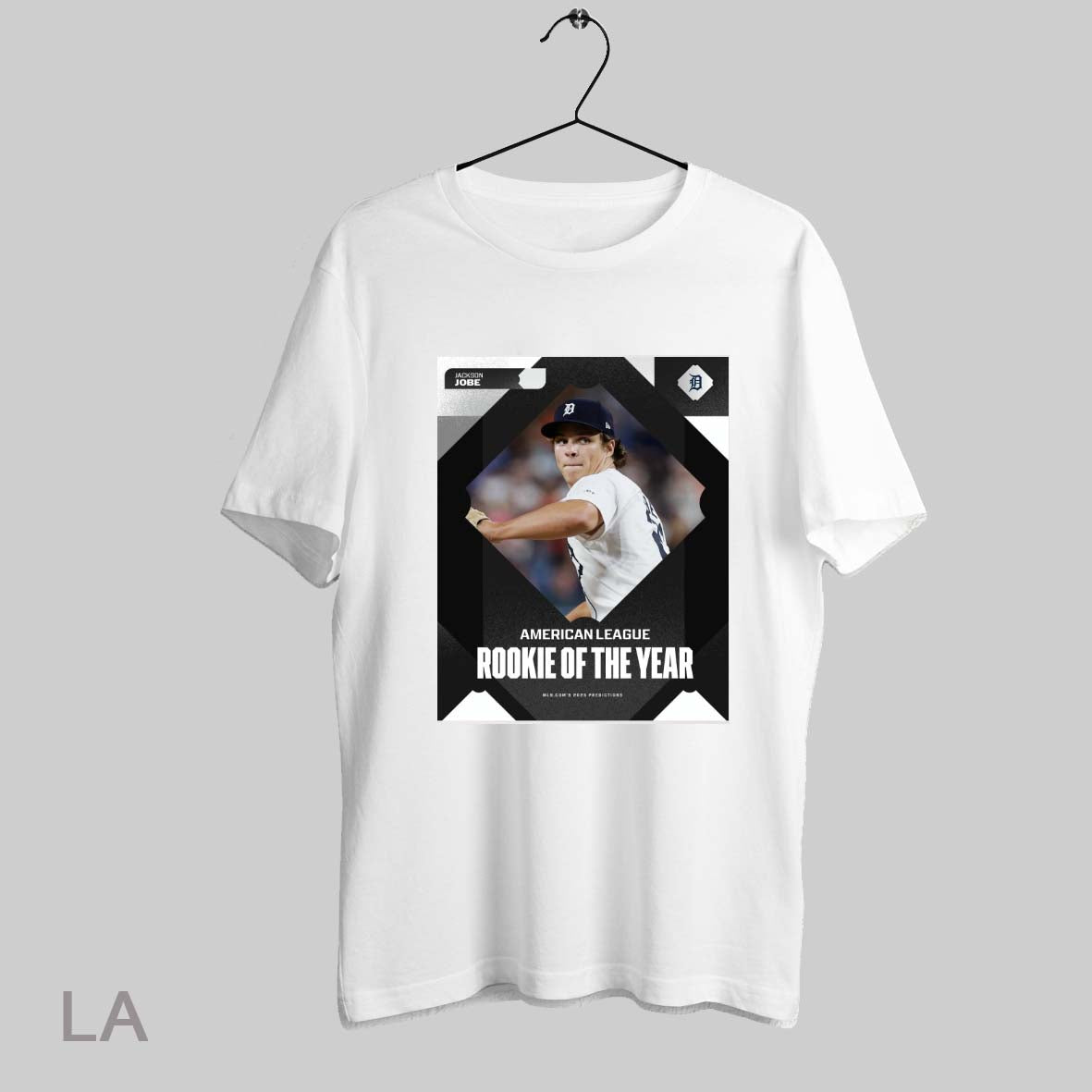 Top Mlb Jackson Jobe Detroit Tigers American League Rookie Of The Year 2025 Poster T Shirt Sweatshirt Hoodie Shirt