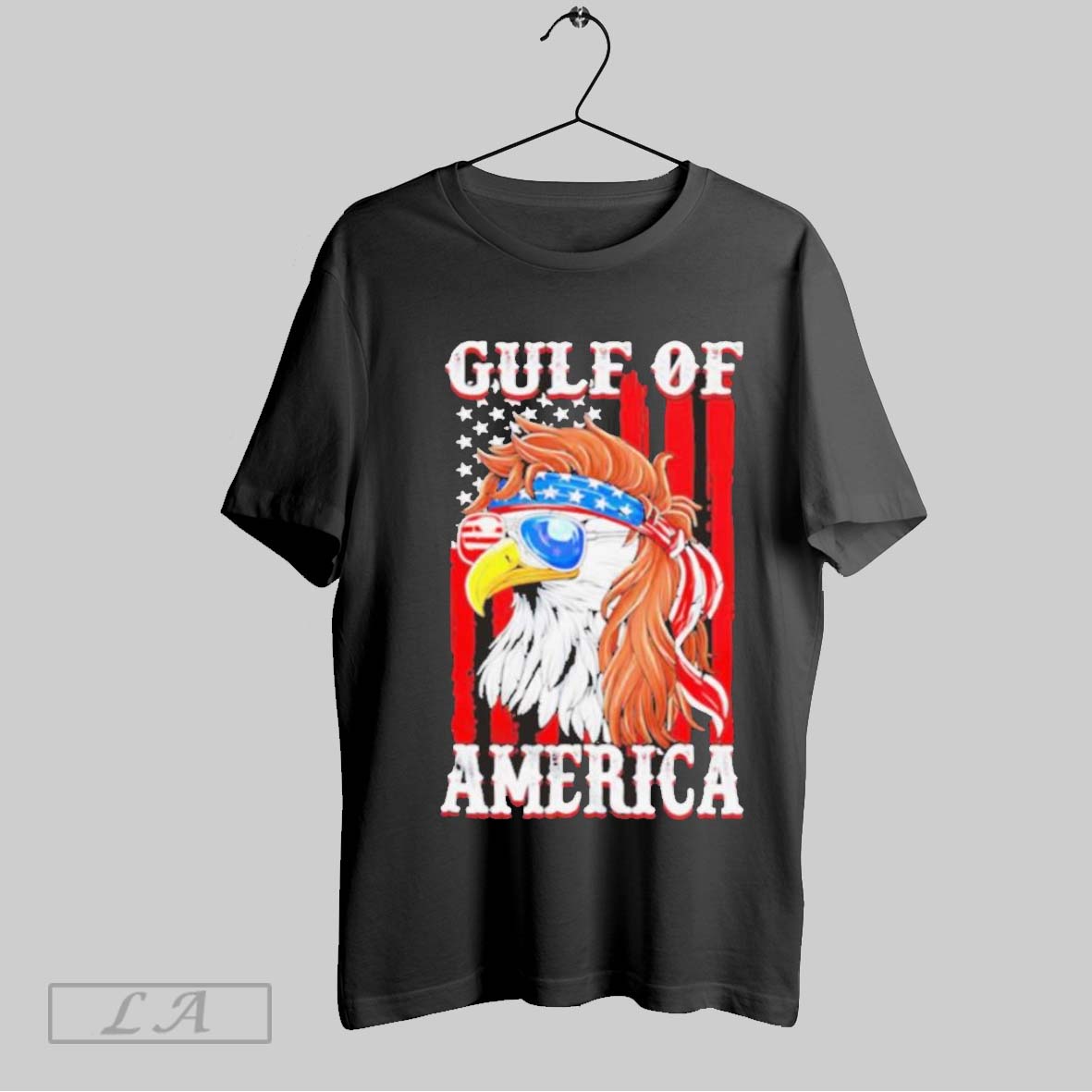 Top Official Gulf Of America Eagle American Flag Unisex Sweatshirt T Shirt