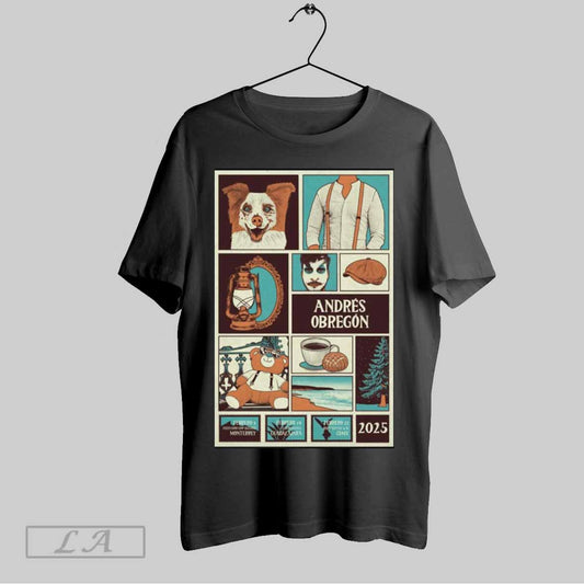Top Poster Andres Obregon February 2025 Shows 2 8 Escenario Gnp Seguros Monterrey T Shirt Sweatshirt Hoodie Shirt