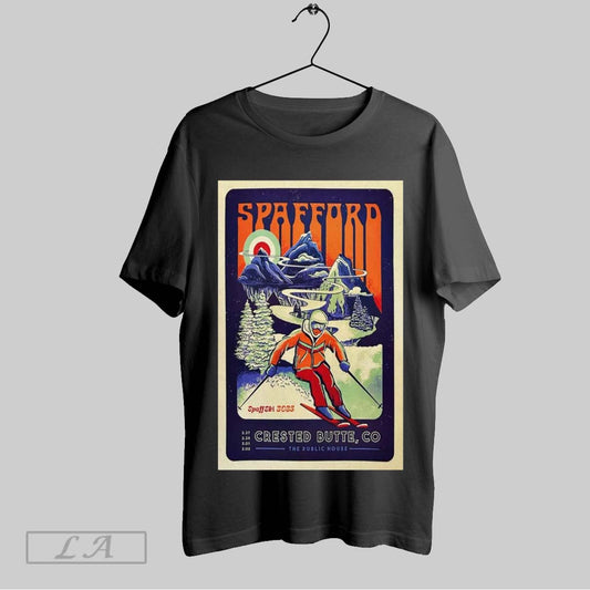 Top Poster Spafford Feb 27 Mar 2 2025 The Public House Crested Butte Co T Shirt Sweatshirt Hoodie Shirt