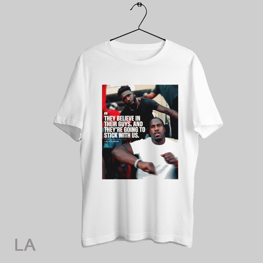 Top Poster Tampa Bay Buccaneers Lavonte David They Believe In Their Guys Theyre Going To Stick With Us T Shirt Sweatshirt Tee Shirt