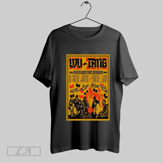 Top Poster Wu Tang Clan Tour With Run The Jewels Tour 2025 06 06 Baltimore Md 06 07 Raleigh Nc 06 10 Tampa Fl T Shirt Sweatshirt Hoodie Shirt