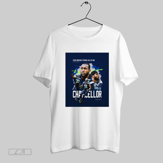 Top Seattle Seahawks Kameron Chancellor Strong Safety Pacific Northwest Football Hall Of Fame Class Of 2025 Poster T Shirt Sweatshirt Tee Shirt
