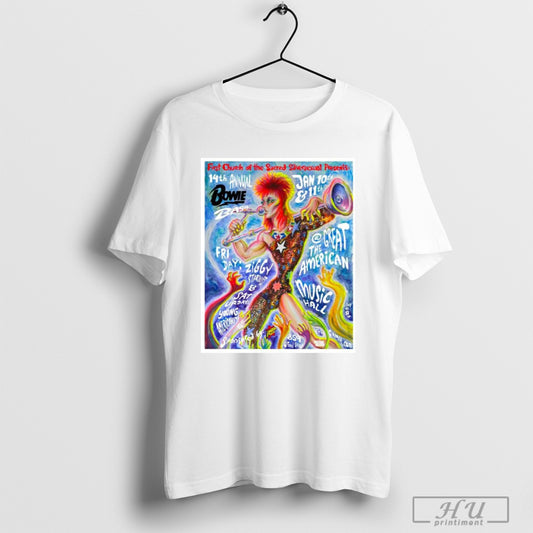 Top The 14th Annual Bowie Bash Great American Music Hall San Francisco Ca T Shirt