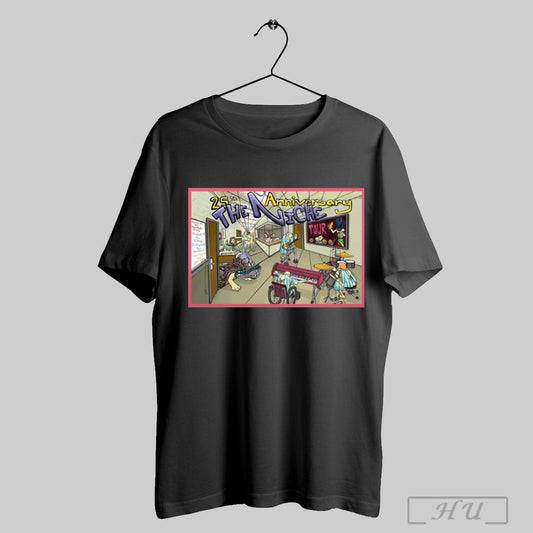 Trending 25th Anniversary The Niche Tour 2025 Rochester Ny 4 24 Three Heads Brewery Woodstock Ny 4 25 Poster Graphic T Shirt Sweatshirt