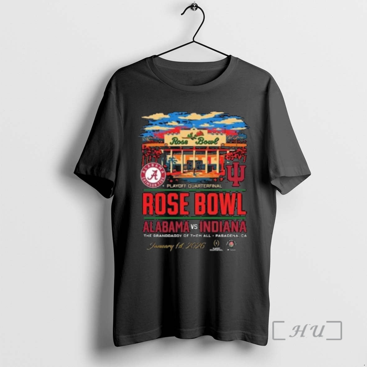 Trending Alabama Crimson Tide Vs Indiana Hoosiers Playoff Quarterfinal Rose Bowl Granddaddy Them T-Shirts, Hoodie, Sweatshirt
