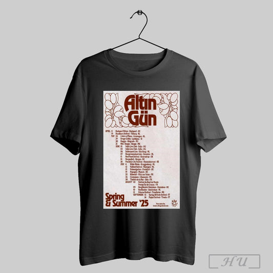 Trending Altin Gun Spring And Summer Tour 2025 April 11 Budapest Ritmo Budapest Hu 19 Roadburn Festival Tilburg Nl Poster Graphic T Shirt Sweatshirt