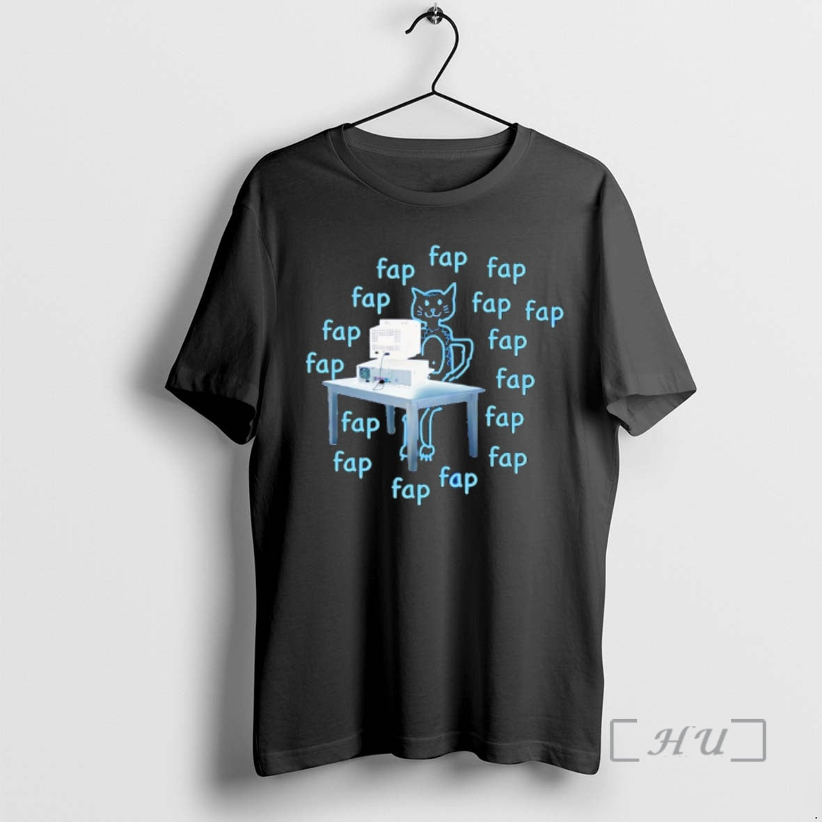 Trending Cat Fap Fap Fap Cat Working Computer T-Shirts, Hoodie, Sweatshirt
