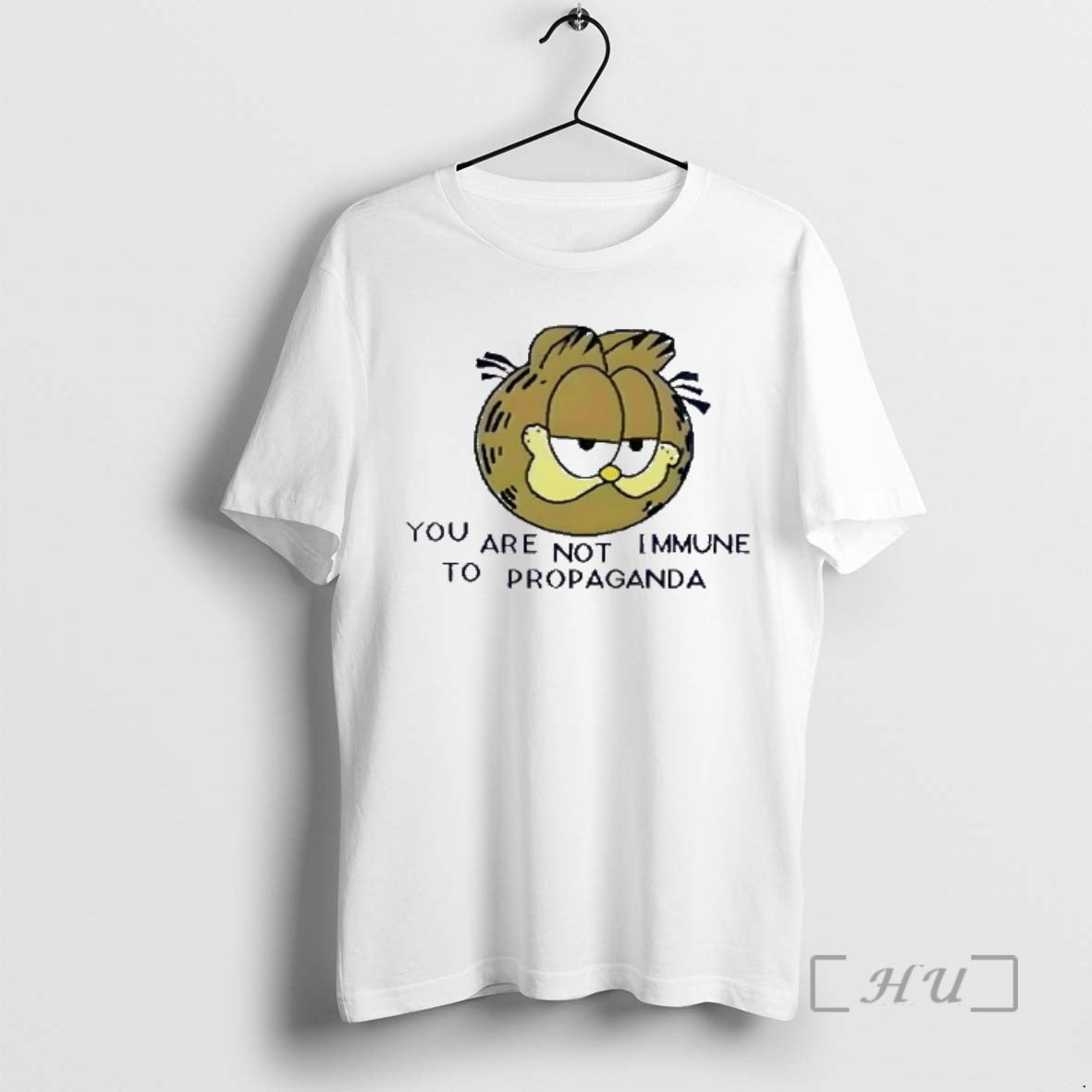 Trending Cat You Are Not Immune To Propaganda T-Shirts, Hoodie, Sweatshirt | TeeSparky.com