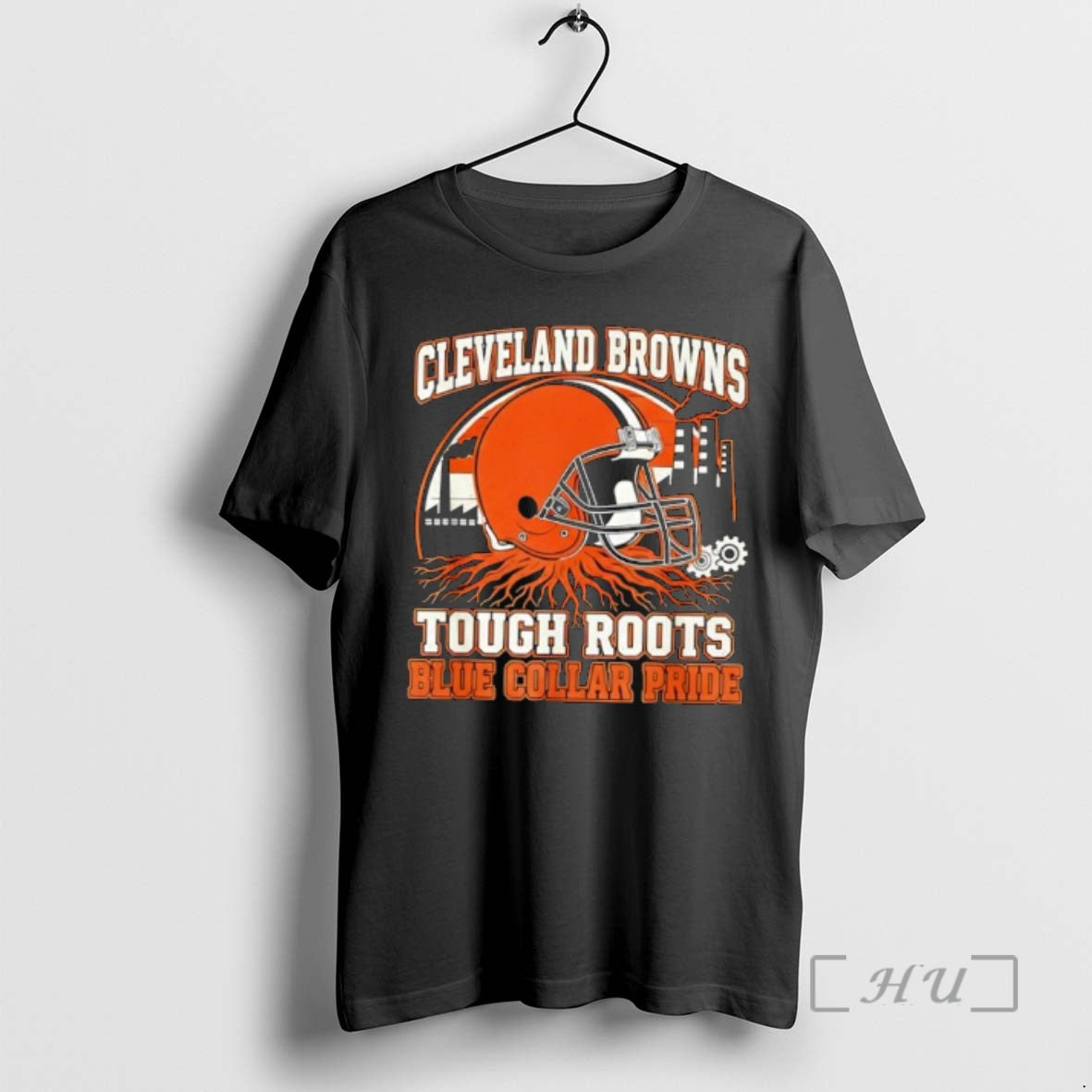 Trending Cleveland Browns Football Tough Roots Blue Collar Pride T-Shirts, Hoodie, Sweatshirt | TeeSparky.com