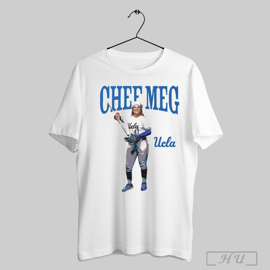 Trending Megan Grant Chef Meg Illustrated Ucla Bruins Baseball 2025 Ncaa Big Ten Conference Painting Graphic T Shirt Sweatshirt
