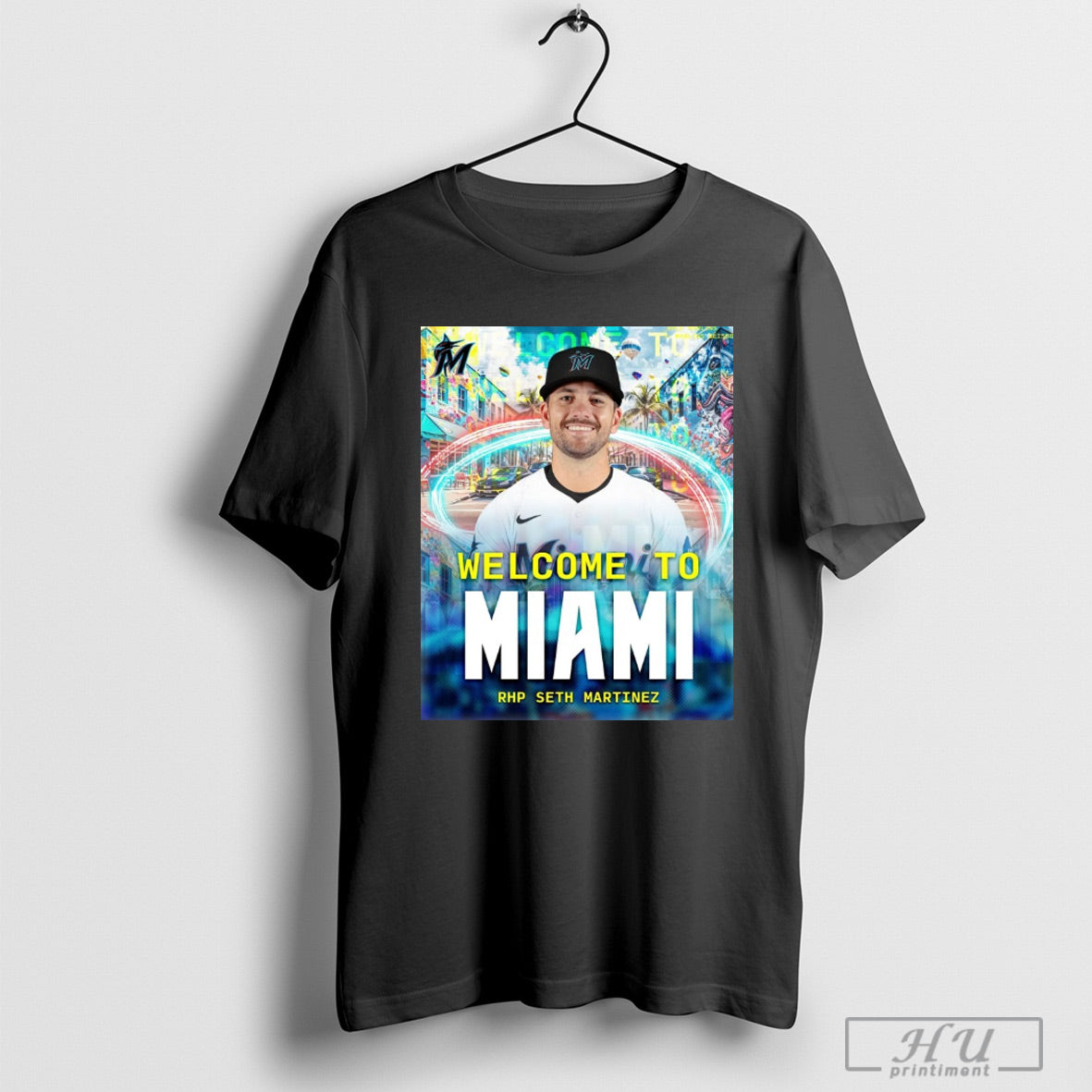 Trending Miami Marlins Welcome To Miami Rhp Seth Martinez Welcome Back To The 305 Seth Poster T Shirt Sweatshirt