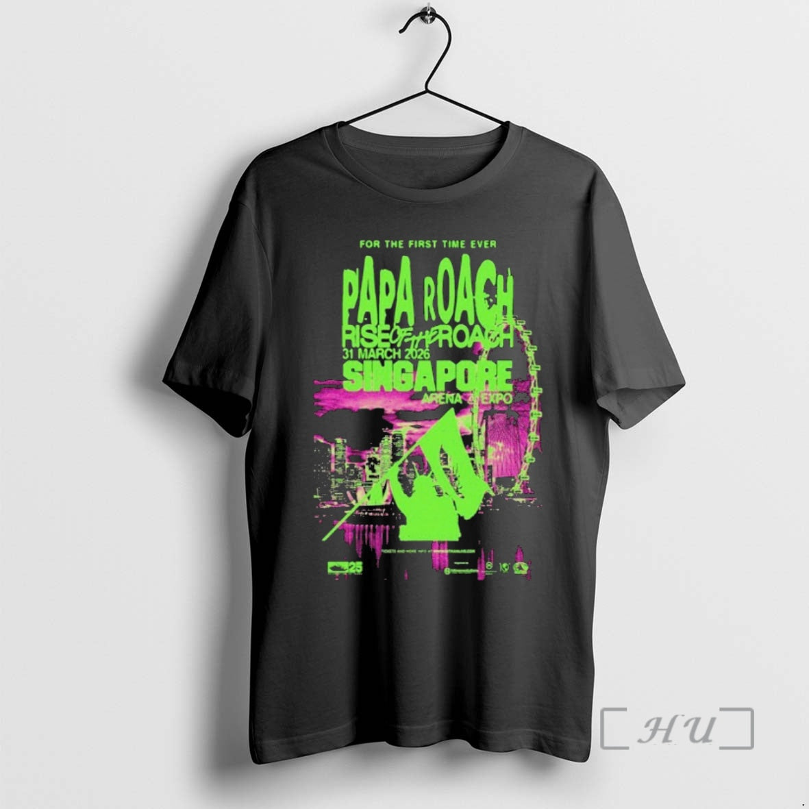 Trending Papa Roach Mar 31 2026 Singapore Expo T-Shirts, Hoodie, Sweatshirt