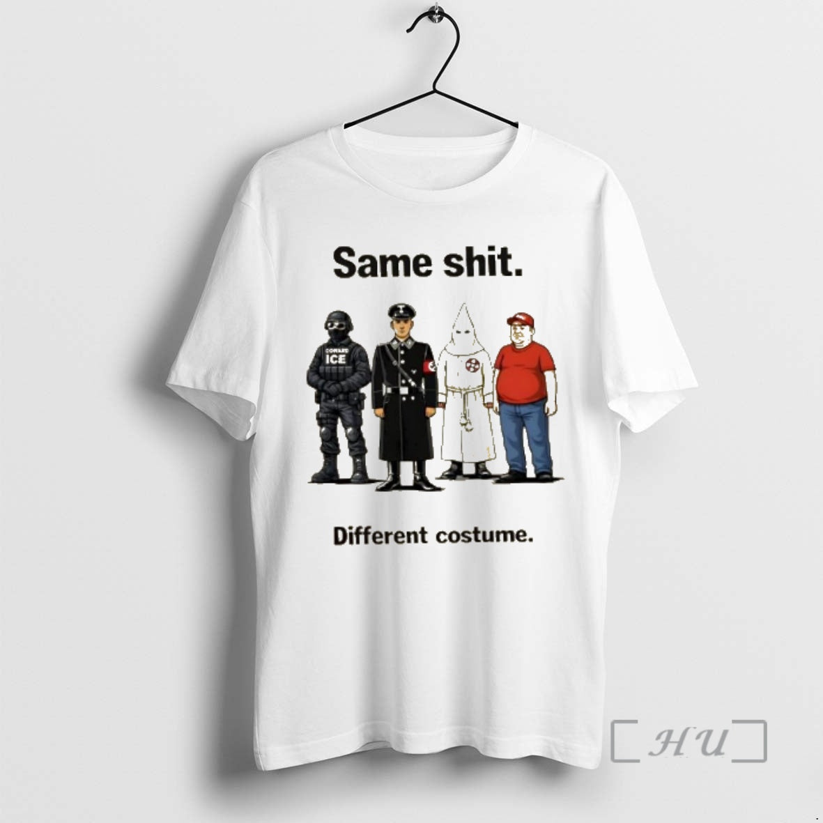 Trending Same Shit Differen Costume Caricature T-Shirts, Hoodie, Sweatshirt | TeeSparky.com