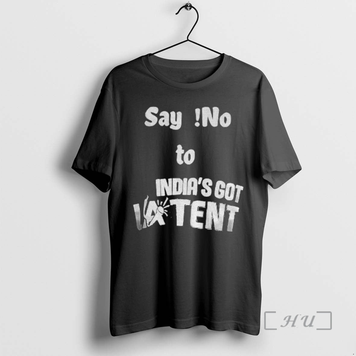 Trending Say No To Indias Got Latent Logo T-Shirts, Hoodie, Sweatshirt | TeeSparky.com