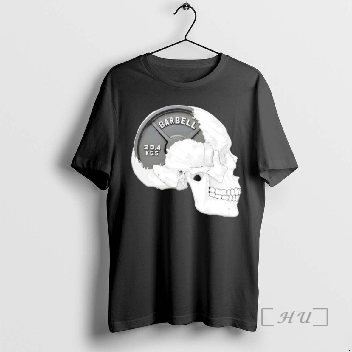 Trending Skull Dumbbell Mind Gym T-Shirts, Hoodie, Sweatshirt