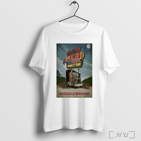 Trending The Aaron Lewis And The Stateliners American As It Gets Avondale Brewing Company In Birmingham Al Mar 29 2025 Poster Graphic T Shirt Sweatshirt
